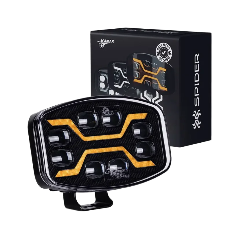 Dálkový světlomet Truck LED X SPIDER 12V/24V s krabicí