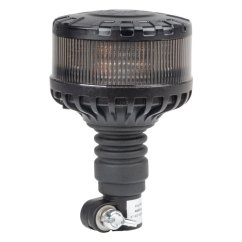 LED maják na bajonet pružný čirý, oranžový W28P Heavy Duty