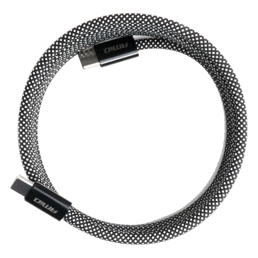 USB kabel USB-C / USB-C 60W 100cm magnetický – pohled 2
