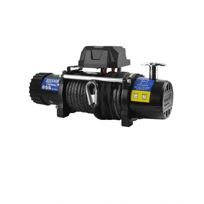 Elektrický naviják BST 13500 lbs 12V syntetické lano
