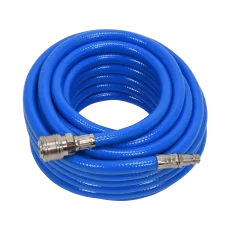 Vzduchová hadice PVC 8mm 20bar + rychlospojky - 10m Vzduchová hadice PVC 8mm 20bar + rychlospojky - 10m
