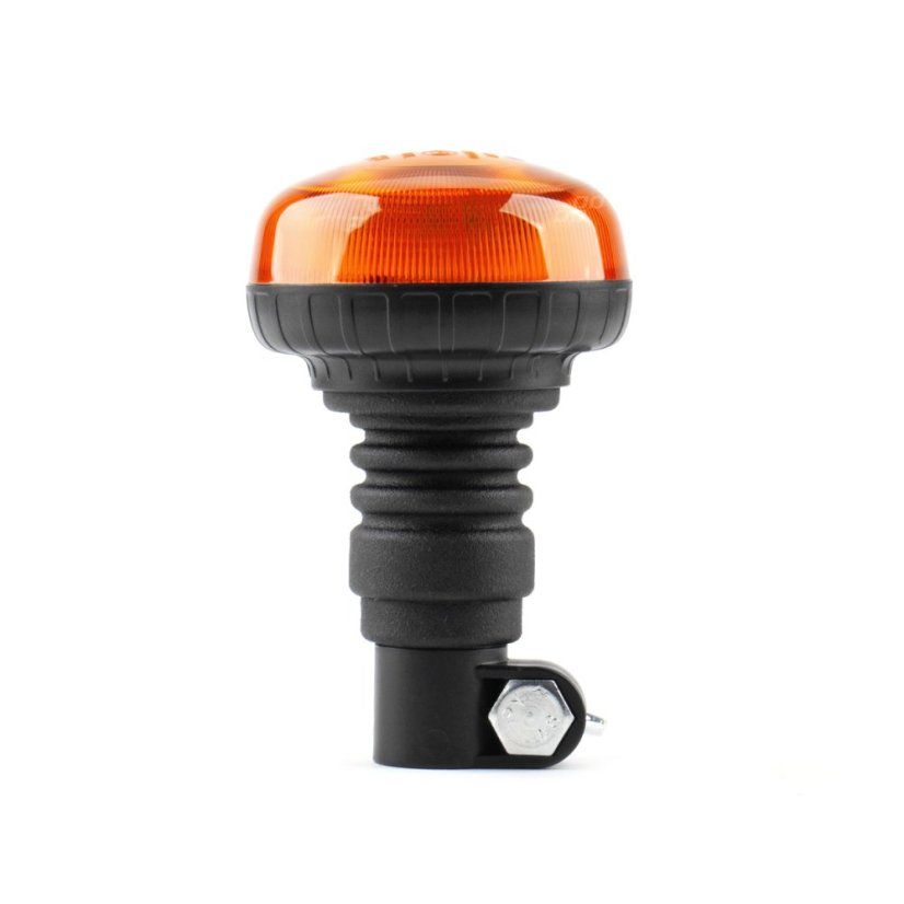 LED maják na bajonet pružný oranžový