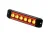 LED obrysové světlo zadní se stroboskopem Proplast PRO-MINI-RAIL 6 červené / oranžové