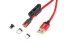 USB kabel se třemi magnetickými konci Lightning / USB-C / micro USB 1m