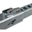 Nakládací vozík překlápěcí gumová kola 108mm (na trubku)  detail západky