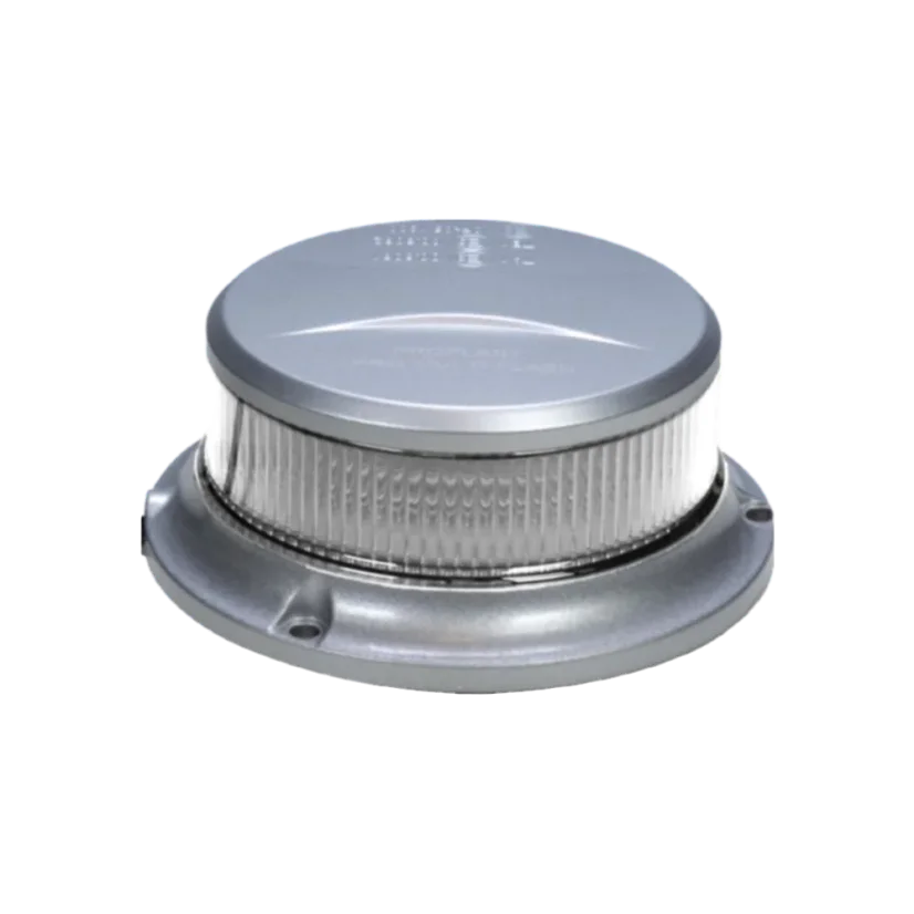 LED maják Proplast PRO-MULTI-FLASH II ADR pevná montáž čirý - žlutý