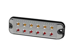 Zadní sdružené LED světlo Proplast PRO-TWIN-CAN - stříbrné