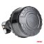 LED maják na bajonet pružný čirý, oranžový W28P Heavy Duty