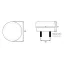 LED zadní mlhové světlo Proplast PRO-MINI-RING 12/24V – pohled 3 LED zadní mlhové světlo Proplast PRO-MINI-RING 12/24V – pohled 3