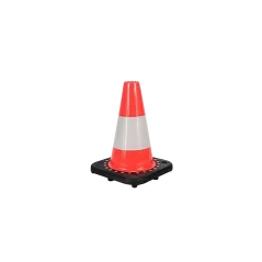 Dopravní kužel Black Base II - 30 cm