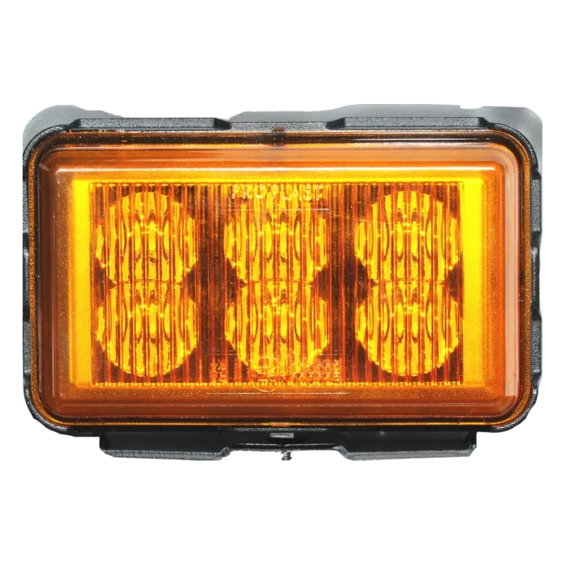 LED stroboskop Proplast PRO-STROBE s držákem - žlutý – pohled 2