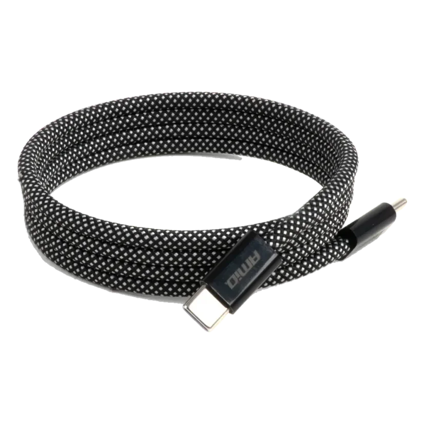 USB kabel USB-C / USB-C 60W 100cm magnetický