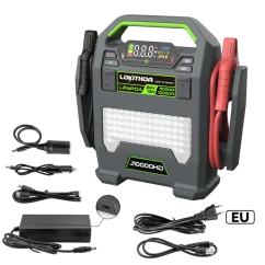 Startovací zdroj  Lokithor J10000HD 12/24V 10000A s LiFePO₄ RFCT s příslušenstvím