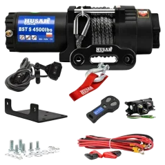 Naviják elektrický BST S 4500 LBS 12V, syntetické lano