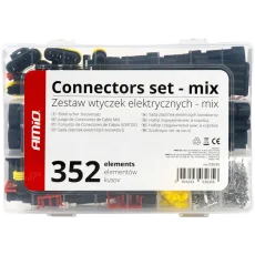 Konektory voděodolné univerzální 1 až 4pin - sada 26 párů