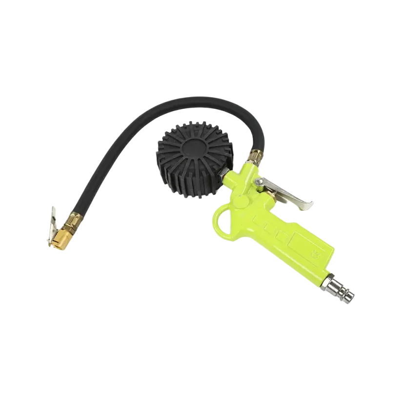 Husticí pistole Carmotion s analogovým manometrem 15bar, zadní část