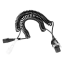Spirálový kabel TIR 24 V 15 PIN / 2× 7 PIN N+S - 5m