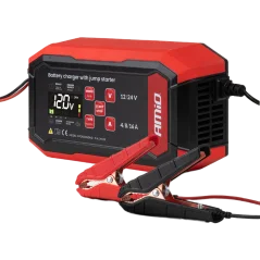Nabíječka autobaterií digitální 12V (16A) a 24V (8A) s funkcí Boost