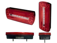Zadní sdružené LED světlo Proplast PRO-RAIL 5F 12/24V + RZ delší