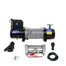 Naviják elektrický BST S 13000 lbs 24V ocelové lano