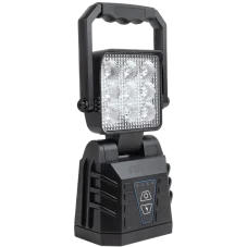 Přenosná pracovní LED svítilna AMiO 15W 1000lm + výstražný režim