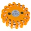 Magnetický výstražný puk 16 LED nabíjecí oranžový