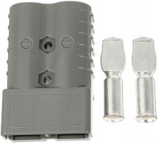 Výkonový silový konektor (proudová spona) Anderson SB350A, šedý