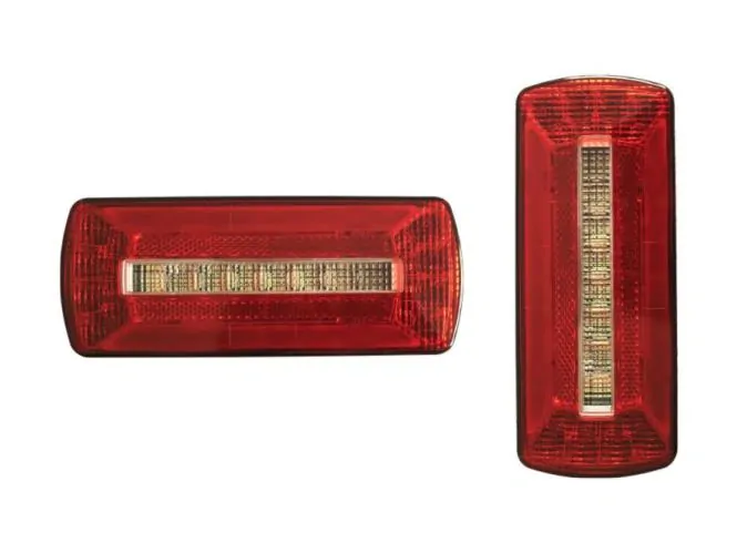 Zadní sdružené LED světlo Proplast PRO-RAIL 5F 12/24V + RZ delší