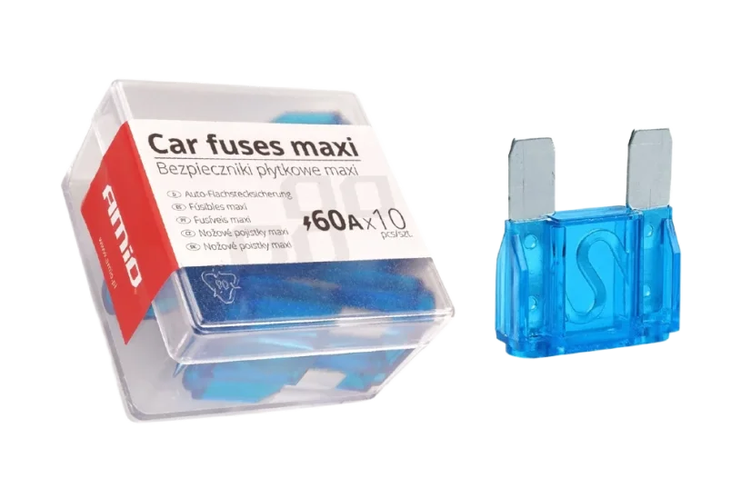Autopojistky nožové MAXI 60A - sada 10ks Autopojistky nožové MAXI 60A - sada 10ks