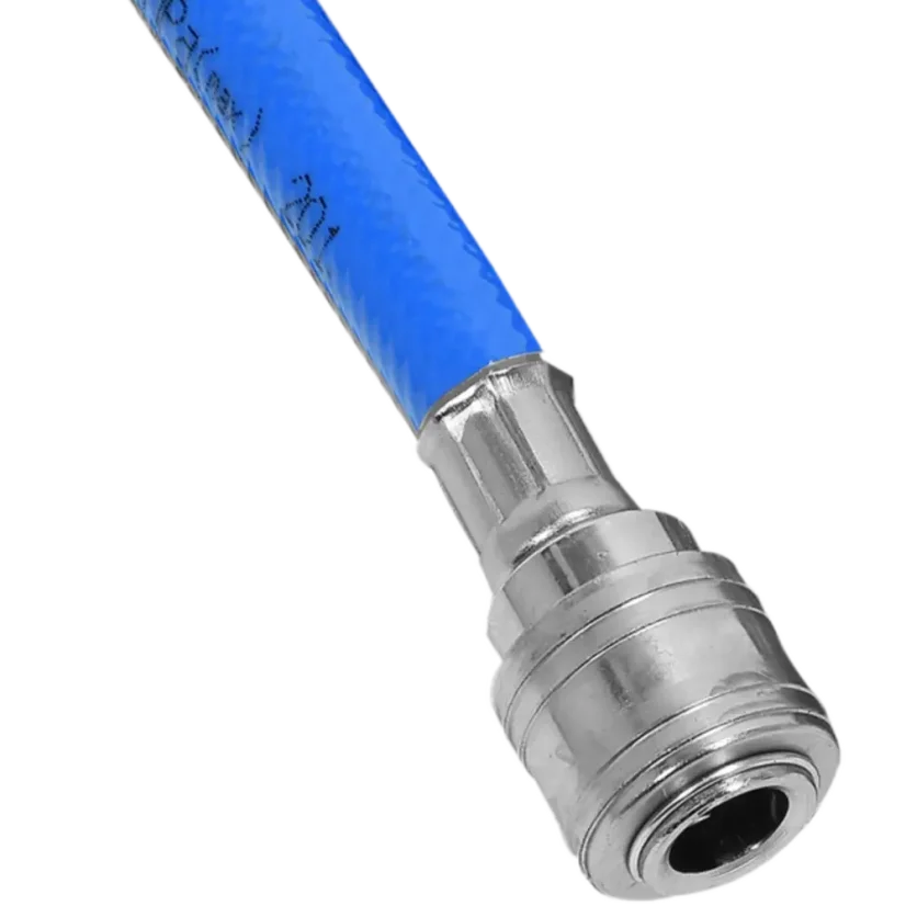 Vzduchová hadice PVC 10mm 20bar + rychlospojky - 20m