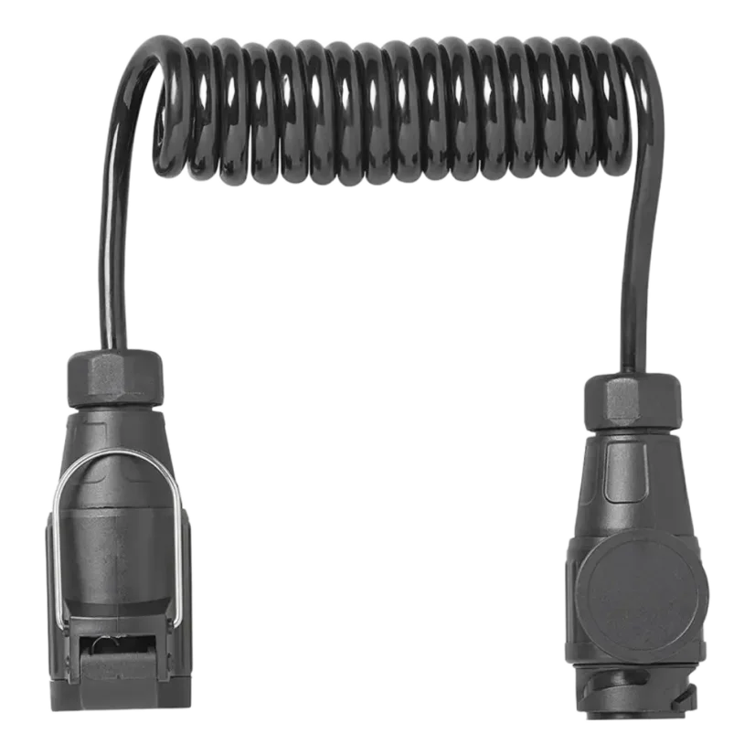 Spirálový kabel 13PIN 12V zástrčka+zásuvka