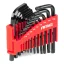 Imbus a torx klíče sada 13 ks + 9 ks