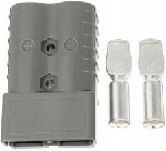 Výkonový silový konektor (proudová spona) Anderson SB350A, šedý