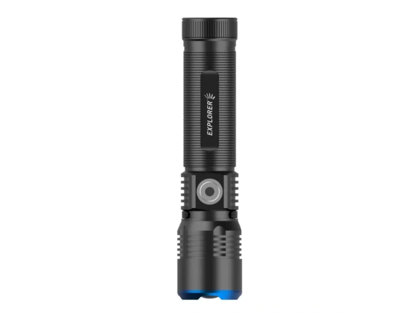 Ruční LED svítilna s dobíjecím stojánkem