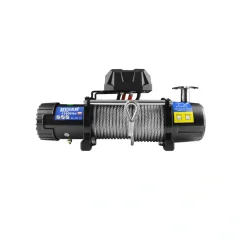 Naviják elektrický BST 13500 lbs 12V ocelové lano