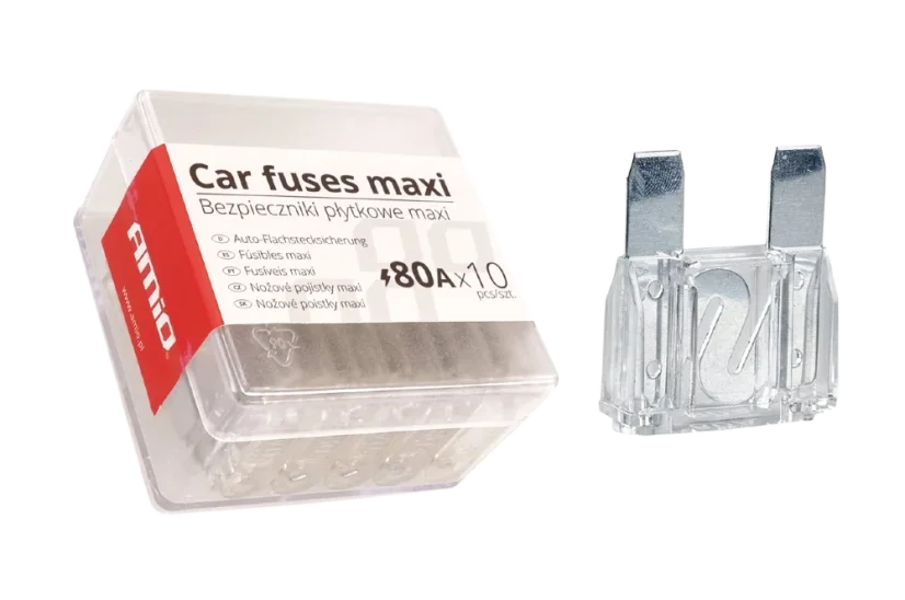 Autopojistky nožové MAXI 80A - sada 10ks Autopojistky nožové MAXI 80A - sada 10ks