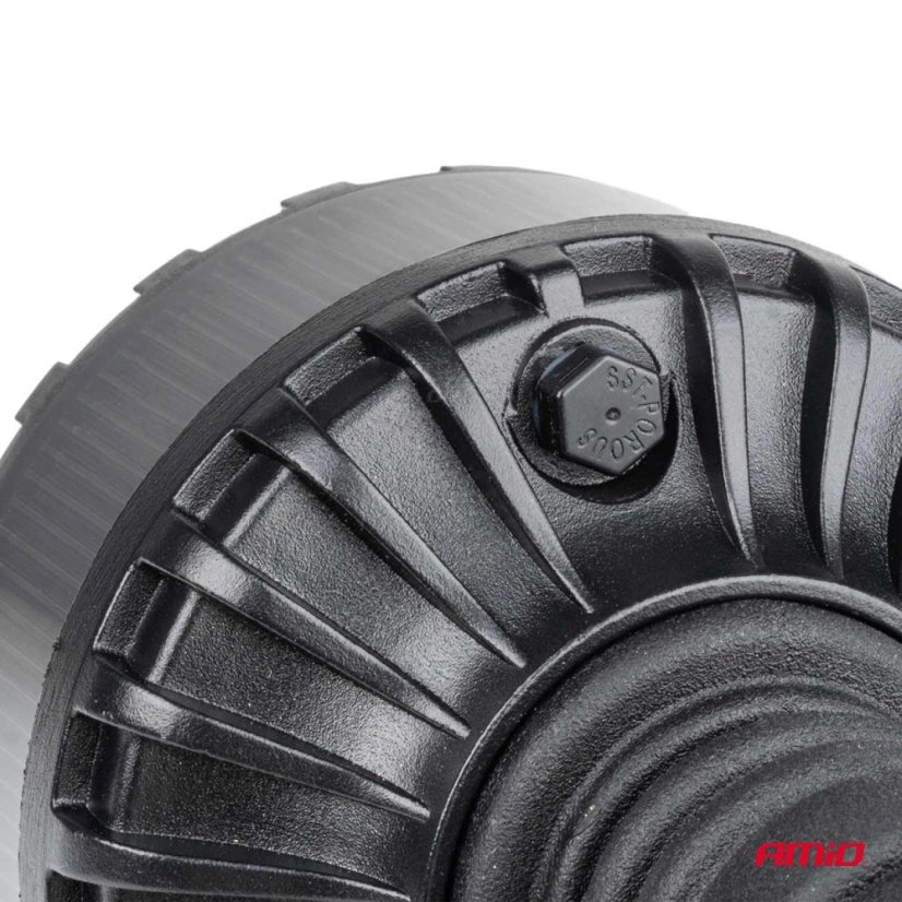 LED maják na bajonet pružný čirý, oranžový W28P Heavy Duty