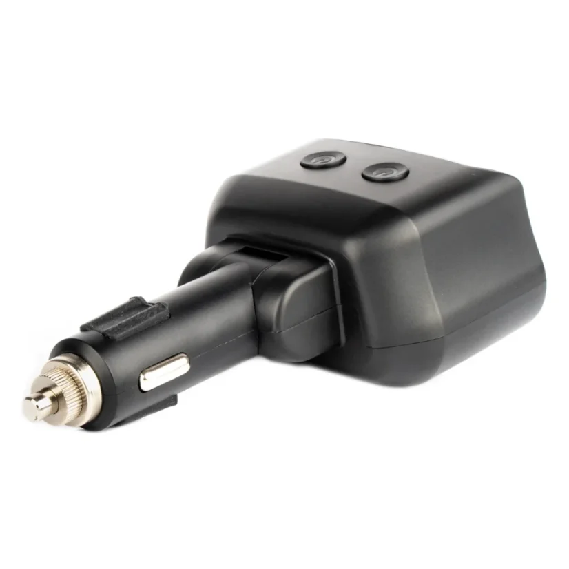 CL rozdvojka s voltmetrem, 2x CL, 2x USB-A, 1x USB-C