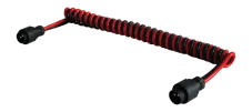 Startovací kabely NATO Jaeger 2x35mm² - spirálový kabel