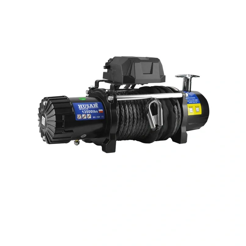 Elektrický naviják BST 13500 lbs 12V syntetické lano