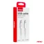 USB kabel USB-C / USB-C 60W 100cm bílý