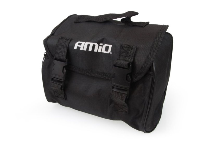 Kompresor do auta AMiO HQ AComp-03 12 V (kovový) s manometrem