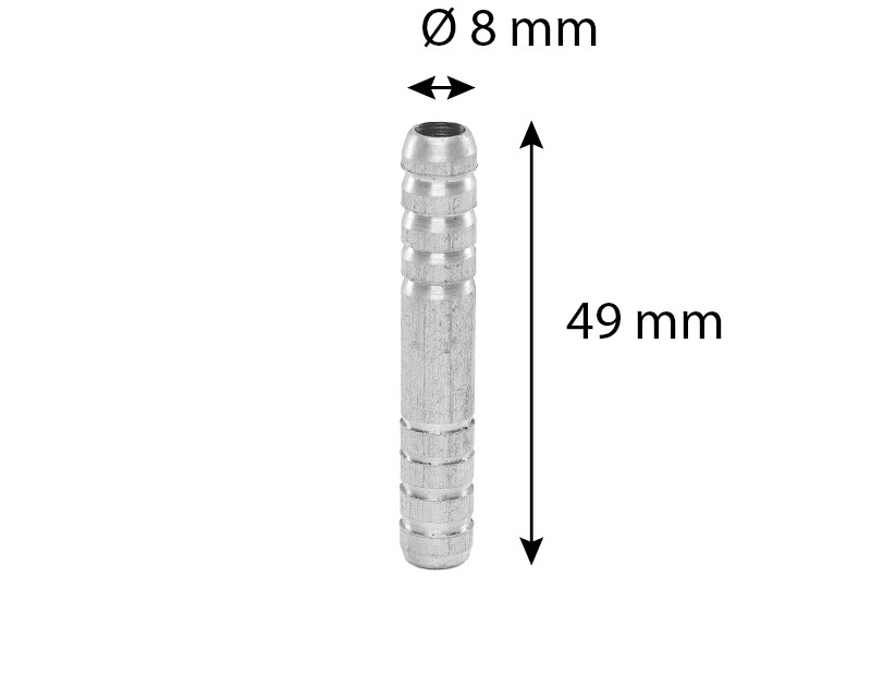 Hadicová spojka ø 8 mm