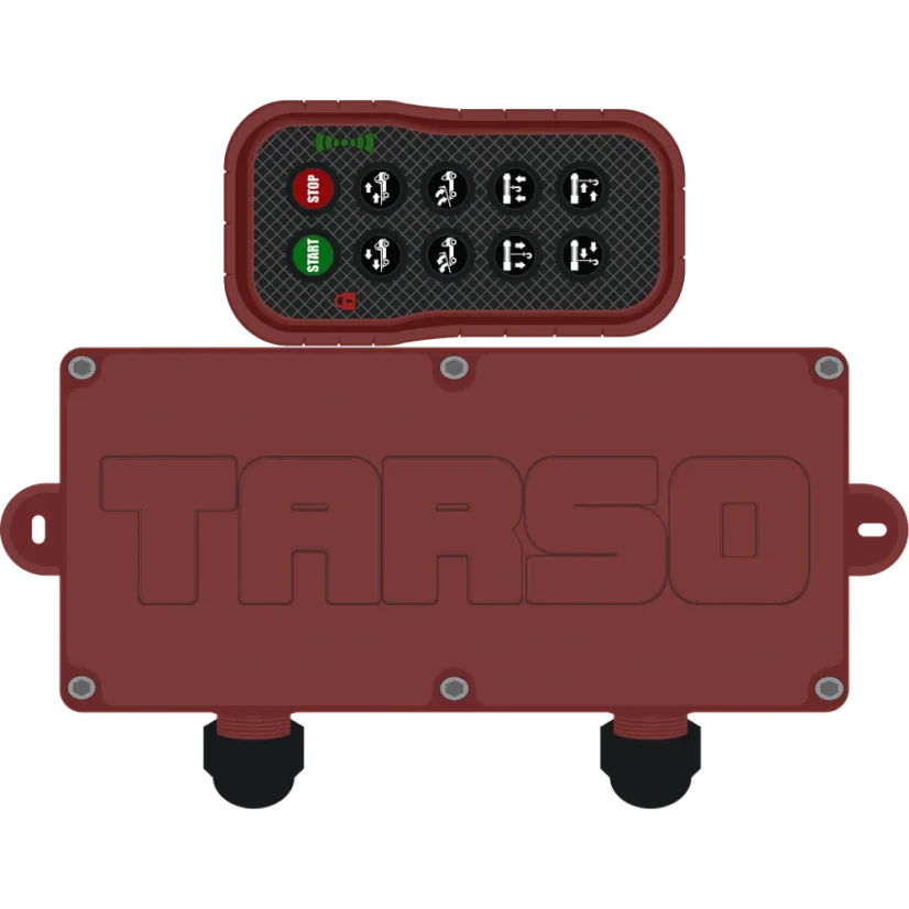 Dálkové ovládání TARSO Titan 8 SC (Bluetooth) - sada